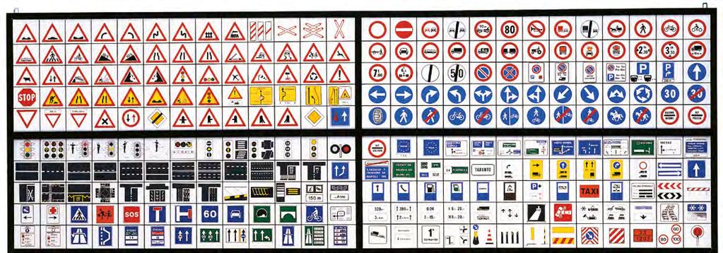 VB 13500 E-2 VB 13500S LUMINOUS ROAD SIGNS PANEL WITH TOTAL LIGHTING (wall-panel) 160x40x120h Net Weight: kg 80 Gross Weight: kg 150-260 road