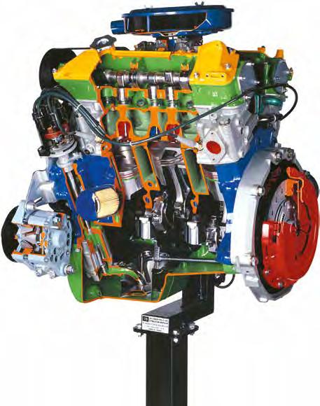 VB 5190 - VB 5195 VB 5190E 6 V CYLINDERS PETROL ENGINE CARBURETTOR (on stand with wheels) - electrical VB 5195E 6 V CYLINDERS PETROL ENGINE WITH MULTI-POINT ELECTRONIC INJECTION (on stand with