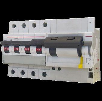 Overcurrent and earth leakage protection and self-reclosing MT Motorized circuit breaker (up to 63 A) Description The motorized circuit breakers of the MT Series can be associated remotely.