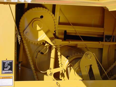 The trip arm has a positive mechanism to keep the bale length uniform, for consistent output.