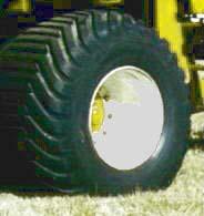 5 12-ply flotation tire is available as an option on the LB33.