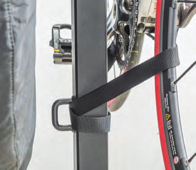 Bike Rack Installation: Figure 12 Figure 13 Thread the provided safety strap through the