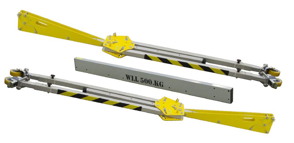 Avaliable beam length: 2 / 3 / 4 m. ONE TROLLEY INCLUDED.