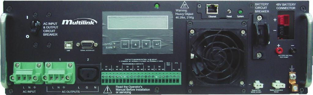 As is the case with other Multilink systems, the EP 2200-E provides stable emergency power so that traffic controllers, signals, cameras and peripherals continue to operate normally.