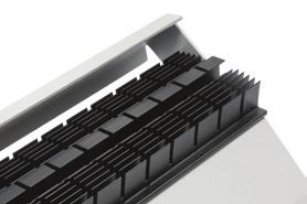 optimum heat dissipation with reduced weight.