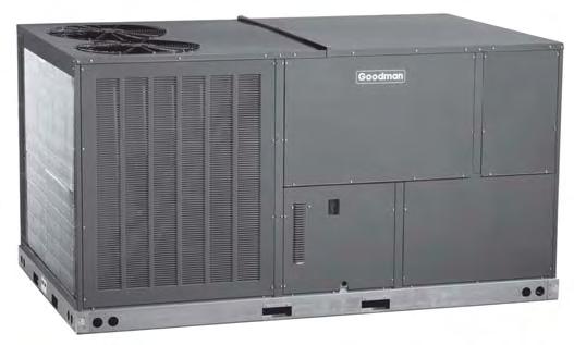 CPH COMMERCIAL 7½- TO 10-TON SELF-CONTAINED PACKAGED HEAT PUMP The new Goodman CPH Commercial Packaged Heat Pump features the environmentally friendly refrigerant R-410A, which is chlorine-free to