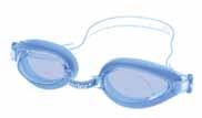 GLIDE One-piece goggle will fit youth and female swimmers alike - Split-yoke silicone head strap - Silicone gaskets CK CB UU TR-46259-CB... Clear/Blue TR-46259-CK... Clear/Black TR-46259-UU.