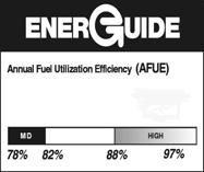 Dehumidification option EFFICIENCY 95% AFUE in all four positions Two stage operation ECM Variable speed DC motor Two stage Induced draft blower In shot burners California NOx approved QUALITY RPJ