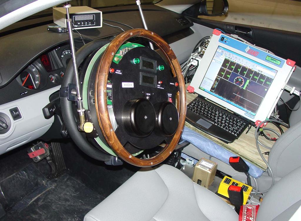 Compliance Test Procedure Test Equipment & Instrumentation - continued Vehicle speed display