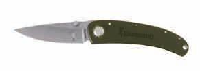 steel Handles: Scratch-resistant, CNC machined, hard anodized 6061- T6 aircraft grade aluminium Features: Stainless steel skeletonised pocket clip Blade length: 8 cm Number Blades cm Weight g A