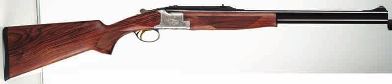 The CCS 25 exists in numerous calibres, such as.270w,.30-06,.30r Blaser, 7X65R, 8X57JRS, 9.2X62 and 9.3X74R. It is also available in a box-lock version with a wide selection of engravings.
