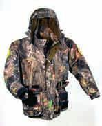 fabric with Belt loops Pre-Vent waterproof, windproof, breathable laminate.