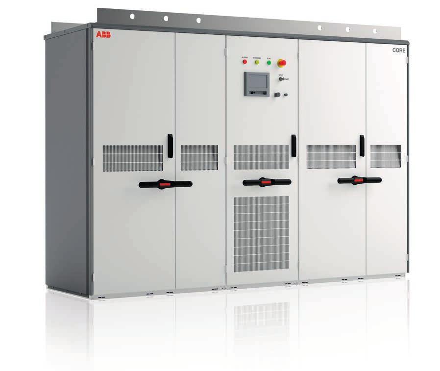 ABB central inverter CORE-500.0/1000.0-TL 500 to 1000 kw Specifically tailored for the fast growing Chinese market, the CORE-500.0 and 1000.