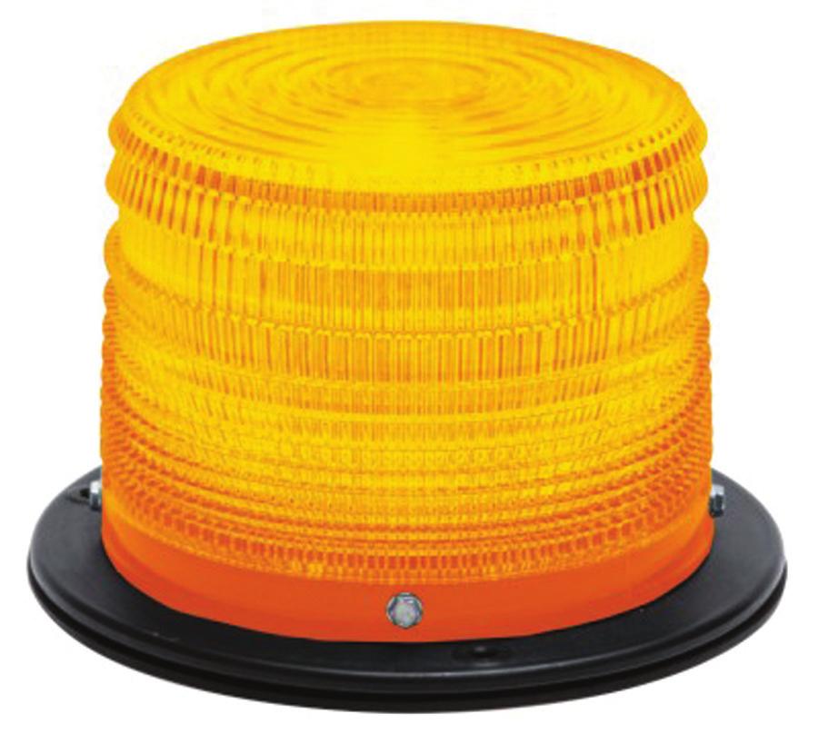 LED strobe light. Image courtesy of Specialty Manufacturing, A Safe Fleet Brand. Safety dashboard. Image courtesy of FleetMind, A Safe Fleet Brand.