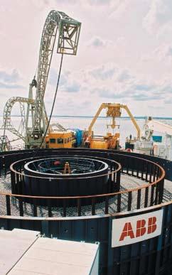 ABB is one of the world s largest submarine cable manufacturers, with experience in everything from