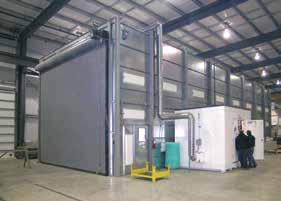 In addition to an extensive line of standard models, GFS can custom build a paint booth in virtually any size and configuration to meet your specific requirements.