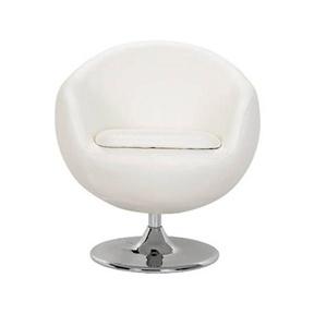 Model Number PB-ZM-500062 Put more bounce in your seat while styling in elegant white leather.