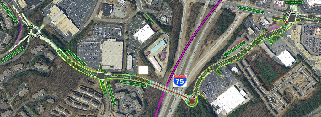 Cobb County SPLOST Project Highlights South Barrett Parkway Reliver Phase 3 This project adds a 4-lane divided road from South Barrett Reliver Ph.