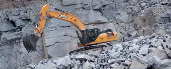 INCREASED PRODUCTIVITY As part of the Case Intelligent Hydraulic System all Case C Series excavators benefi t from improvements in performance and productivity.