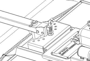 Locate and remove the tow bar retaining pin and collar from the pivot pin on the front of the mower deck (see Figure 2)