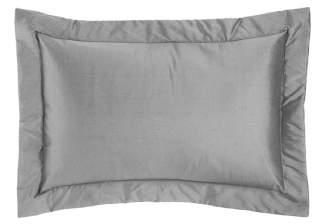 Bedcovering PILLOW SHAM SHOWING: FLANGE SHAM STANDARD FEATURES Flap closure on back.