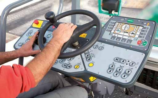 On the following pages you will find detailed information on the extensive functions of the ErgoPlus 3 operating concept. ErgoPlus 3 encompasses workplaces for the operator s stand and the screed i.e. the paver operator s console and screed console and Niveltronic Plus, the System for Automated Grade and Slope Control.
