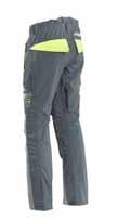 In addition the trousers are extremely light and protective at the same time. The unmistakable grey color marks the style with the addition of high visibility inserts.