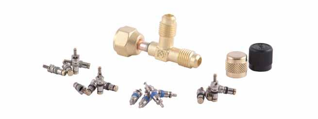 CHAPTER 3 ACCESS FITTINGS AND VALVE CORES FOR REFRIGERATION PLANTS THAT USE HCFC, HFC, HC, HFO, OR R744 REFRIGERANTS APPLICATIONS The access fittings illustrated in this chapter are designed for