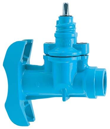 Pipe drilling saddles Valve saddle Technical features: Valve and saddle in one saves one connection No loss of pipe cover depth due to lateral drilling Technical Data: Body: GJS 400