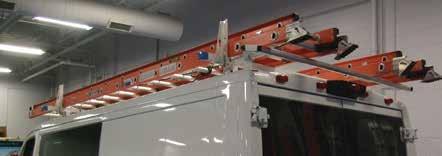Interior Ladder Rack & Utility Rack ProMaster INTERIOR LADDER RACKS OUT OF THE WAY, BUT NEVER OUT OF REACH.