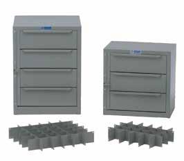 Drawer Modules ProMaster & Exclusive top Choice HEAVY DUTY GLIDES! LATCHED LATCHED OPEN OPEN. deep drawers come with ABS divided and removable trays perfect for small parts.