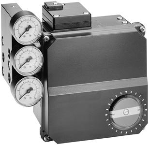 POSITIONERS Intelligent valve controller ND9000 Input 4-20 ma or 0-100 % Split range 4-12 ma, 12-20 ma Temperature range -40 to + 85 C /