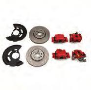 00 0.10 X PERFORMANCE Brake System Improve your vehicle s looks and performance with a Chevrolet Performance Front and Rear Brake Upgrade System in Red.