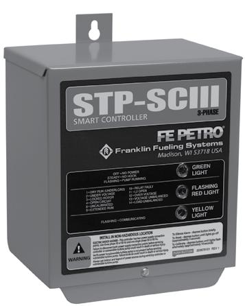 High Capacity Pump Controllers Three-Phase Smart Controller STP-SCIII is designed to replace three-phase motor starters in both new and existing locations.