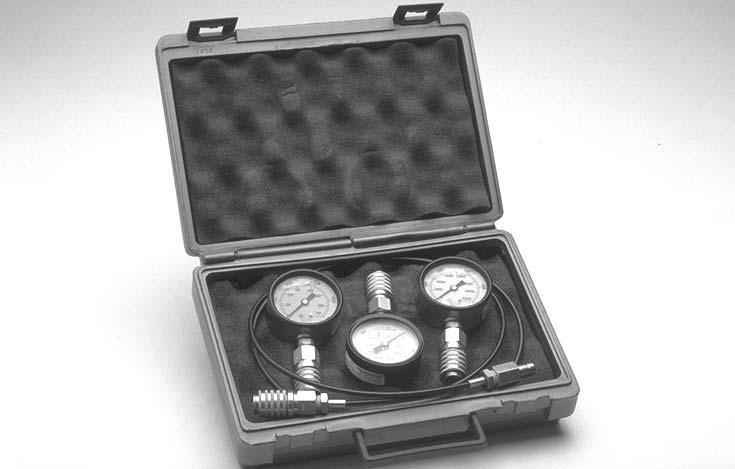 Special Tools Order special tools from your Toro Distributor. Hydraulic Pressure Test Kit Part Number: TOR47009 Use to take various pressure readings for diagnostic tests.
