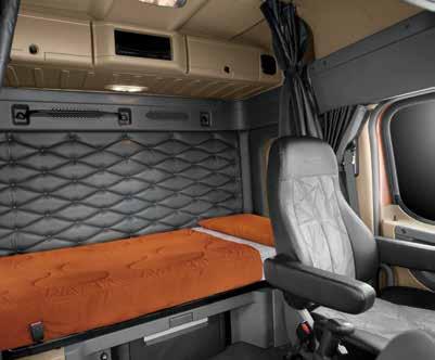 Drivers have plenty of accessible storage for personal items and traveling essentials with shelves that stay put and don t rattle, plus lots of tie-downs and
