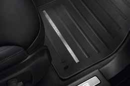 design protects the vehicle s interior carpets from general wear and tear.