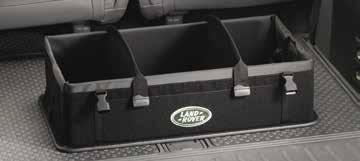 SEAT BACK STOWAGE Conveniently store small items and easily access them from the back of the front seat. Not available for 10.
