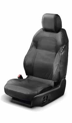 VUP100140L PROTECTIVE REAR SEAT COVER Protects both the rear seat bench and door linings from water and dirt.
