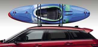 Not applicable for Convertible. LR006849 AQUA SPORTS CARRIER TWO KAYAKS * Carries two kayaks or canoes. Also suitable for transporting crafts such as surfboards or small boats.