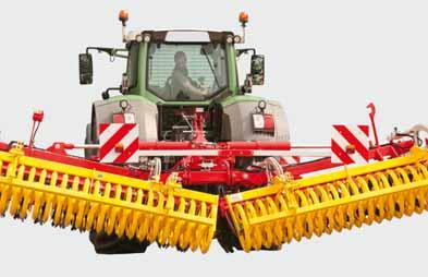 TERRADISC K TERRADISC T Folding compact disc harrows The large folding disc harrows have been developed for high output stubble cultivation and general seedbed preparation.