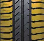 half block G Fit EQ Standard tyre Optimised stiffness distribution design L An optimised three variable