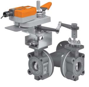 BUTTERFLY VALVES F6/F7 ANSI Class 150 Butterfly Valves with Spring Return and Electronic Fail-Safe Actuators 2-way and 3-way Valves, Reinforced Teflon Seat, 316 Stainless Disc Valve Specifications