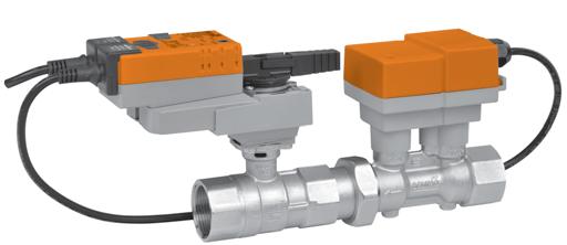 Perfect Dynamic Balancing Solutions independent valves combine the functions of a balancing valve and control valve to
