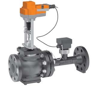 P6 Series Electronic Independent Valves with n Fail-Safe Actuators 2-way Valves with Stainless Steel Plug and Stem, ANSI 250 Flanged Ends Valve Specifications Service chilled or hot water, up to 60%