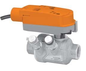 Control Valve Product Range ZoneTight Independent Zone Valve (PIQCV) Product Range Valve minal Size Type Suitable Actuators GPM Inches DN [mm] 2-way NPT with PT ports 0.9* ½ 15 Z2050QPT-B 2.