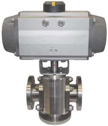 DATA SHEET TB 26l BR 26l, BR 26t, BR 26v, BR 26x Multi-port ball valve Ball valve in horizontal and vertical version Application Tight-closing multi-port ball valve made of stainless steel for