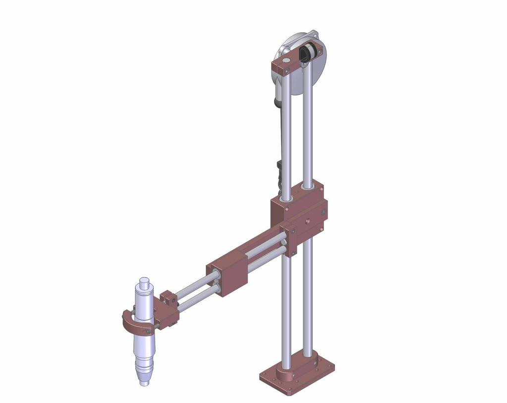 Compatible accessories : extended slides, double slide, automatic rest position (ARP), quick change clamp (see page 5 and 6) ** With additional balancer - Code : 4-1200143 BA 40/100 Rails Model