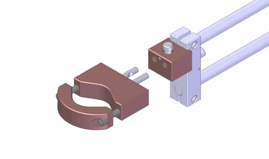 rest position kit For Code BA 5 & 12 4-1200118 BA 25 & 40 4-1200119 Quick change clamp For Adapter code