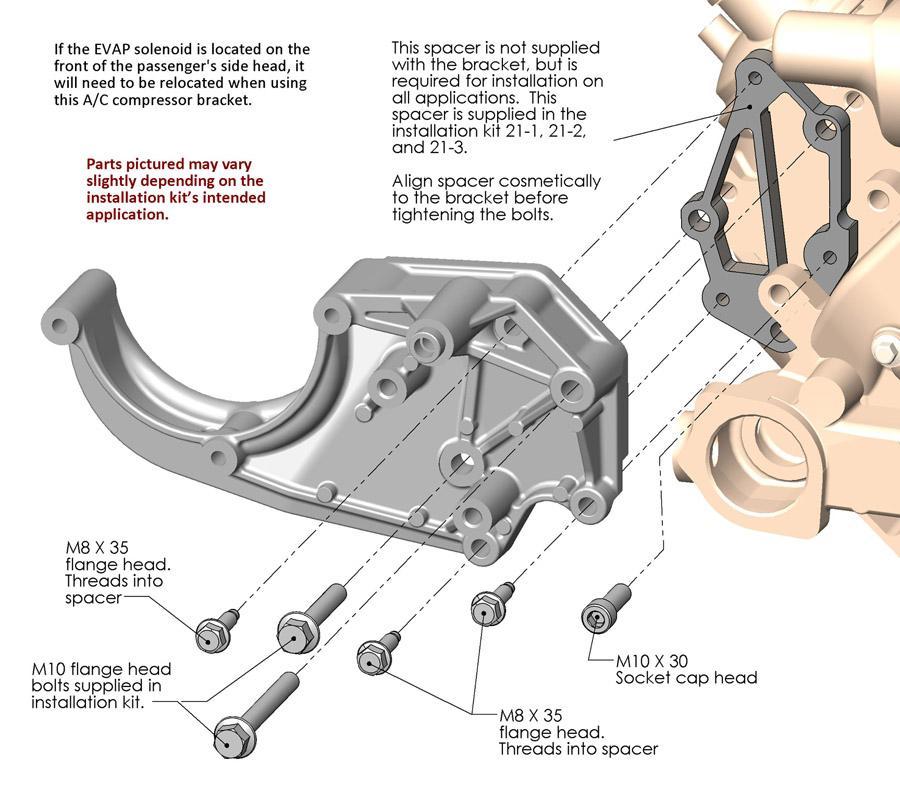 Passenger s Side Bracket Installation: Assembly Instructions
